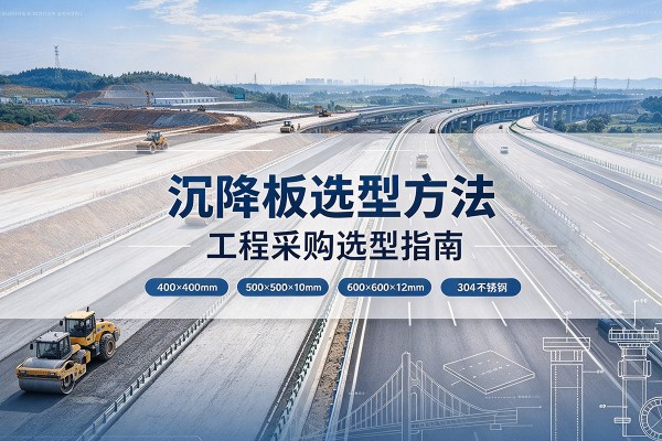 德城沉降板选择方法