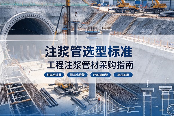 德城注浆管选型标准