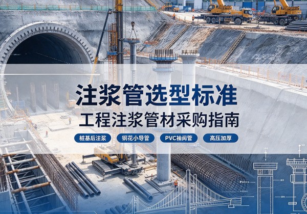 德城注浆管选型标准